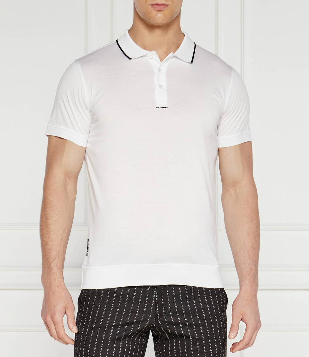 Поло Karl Lagerfeld - белый(745002 542200)
