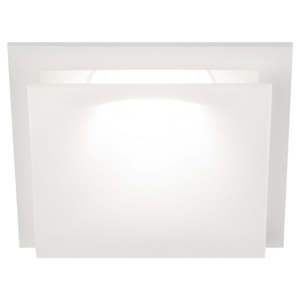 Встраиваемый светильник декоративный ЭРА KL102 WH MR16 GU5.3 белый