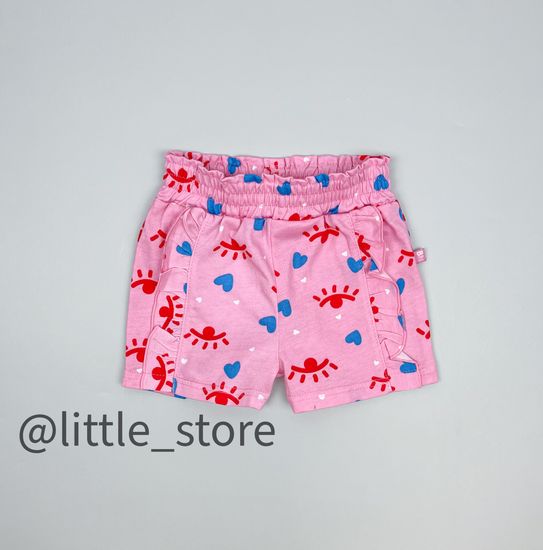 Шорты хлопковые, Розовые