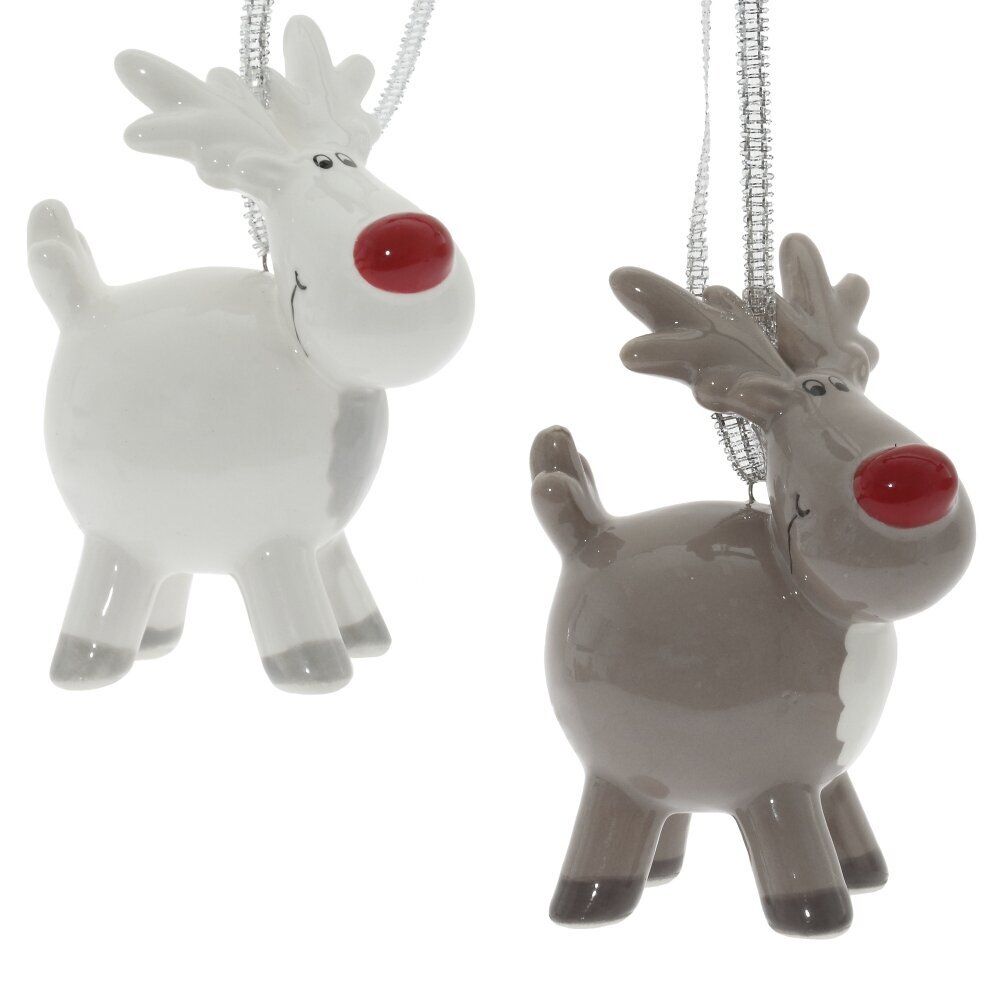 GAEM Украшение новогоднее "Олень", L4 W5,5 H8 см, 2в.