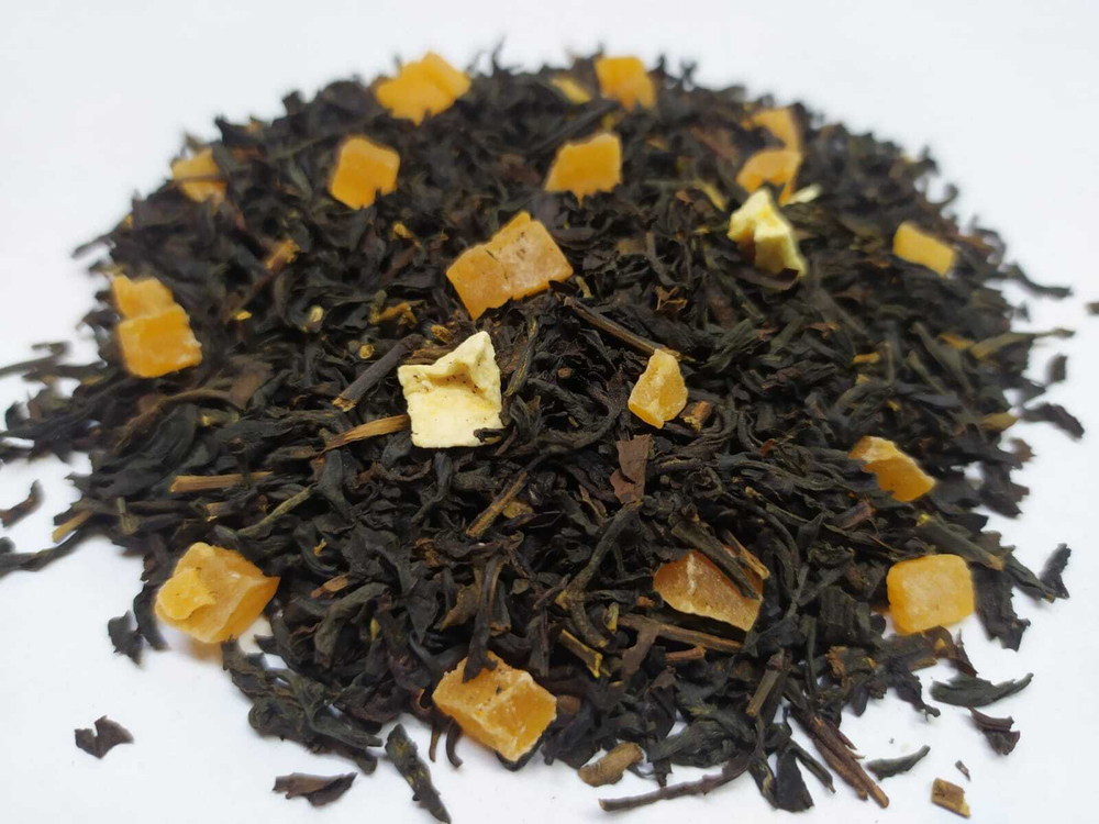 7783D Чай черный ароматизированный БАЗОВАЯ коллекция "Сочный манго"