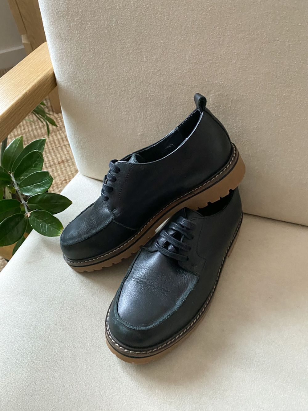 Кожаные туфли Bonpoint