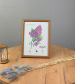 Фоторамка 15х21 см коричневая, арт. 1521.636565