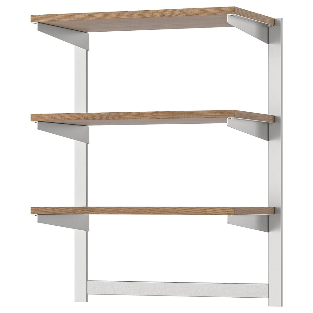 IKEA KUNGSFORS  (ИКЕА КУНГСФОРС)  -  Подставка для ножей/листопад, нержавеющая сталь/ашмир