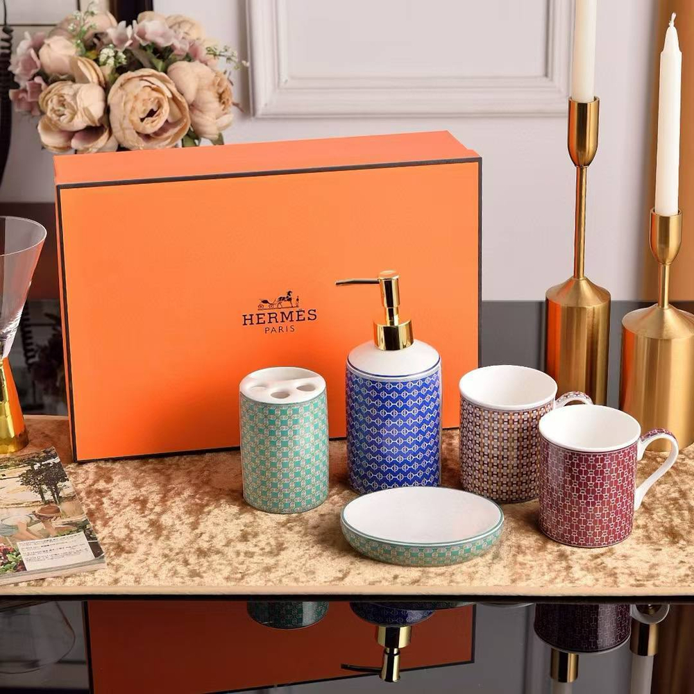 Набор для ванной Hermes 5 предметов, арт. 469428668