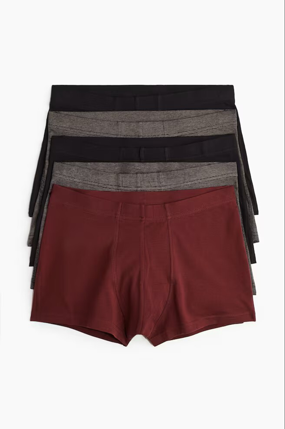H&M Набор трусов-боксеров ( 5 шт.), красный