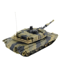 Р/У танк Heng Long 1/24 Battle M1A1 ABRAMS, стреляет шариками, RTR