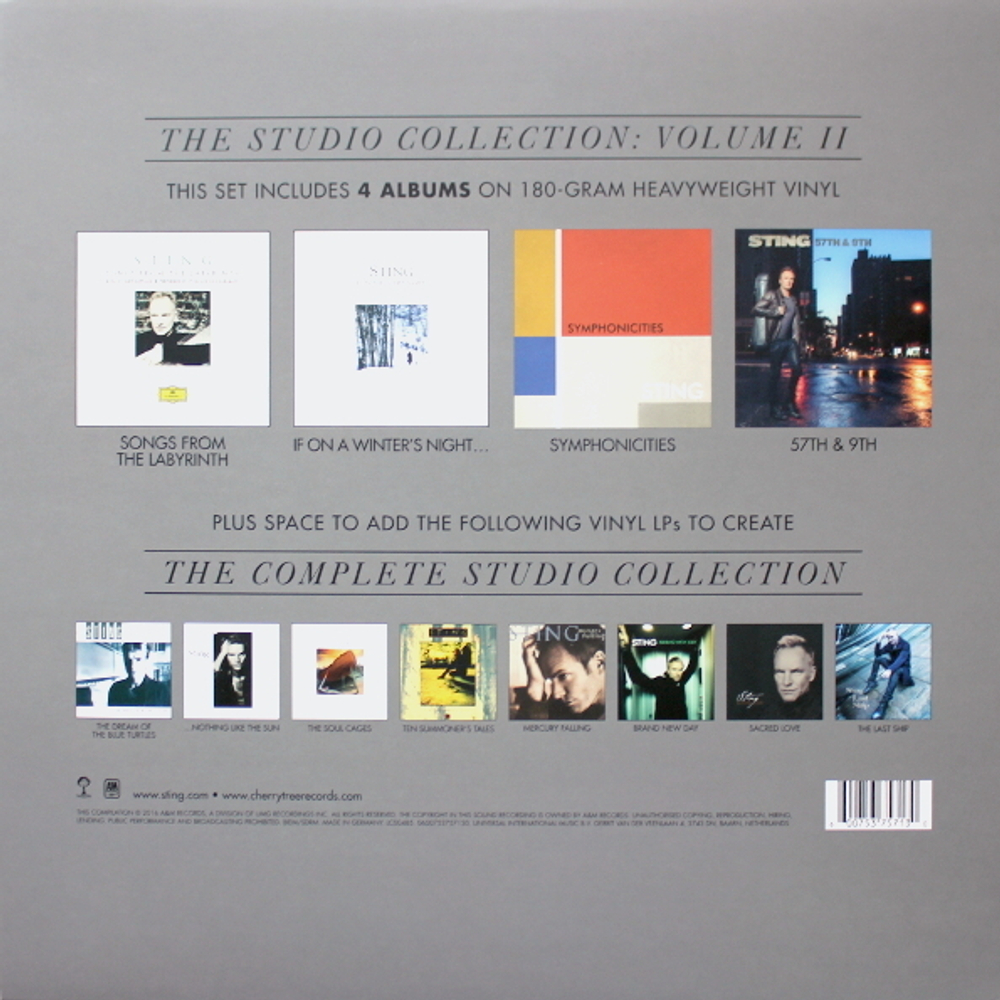 Sting / The Studio Collection: Volume II (5LP)