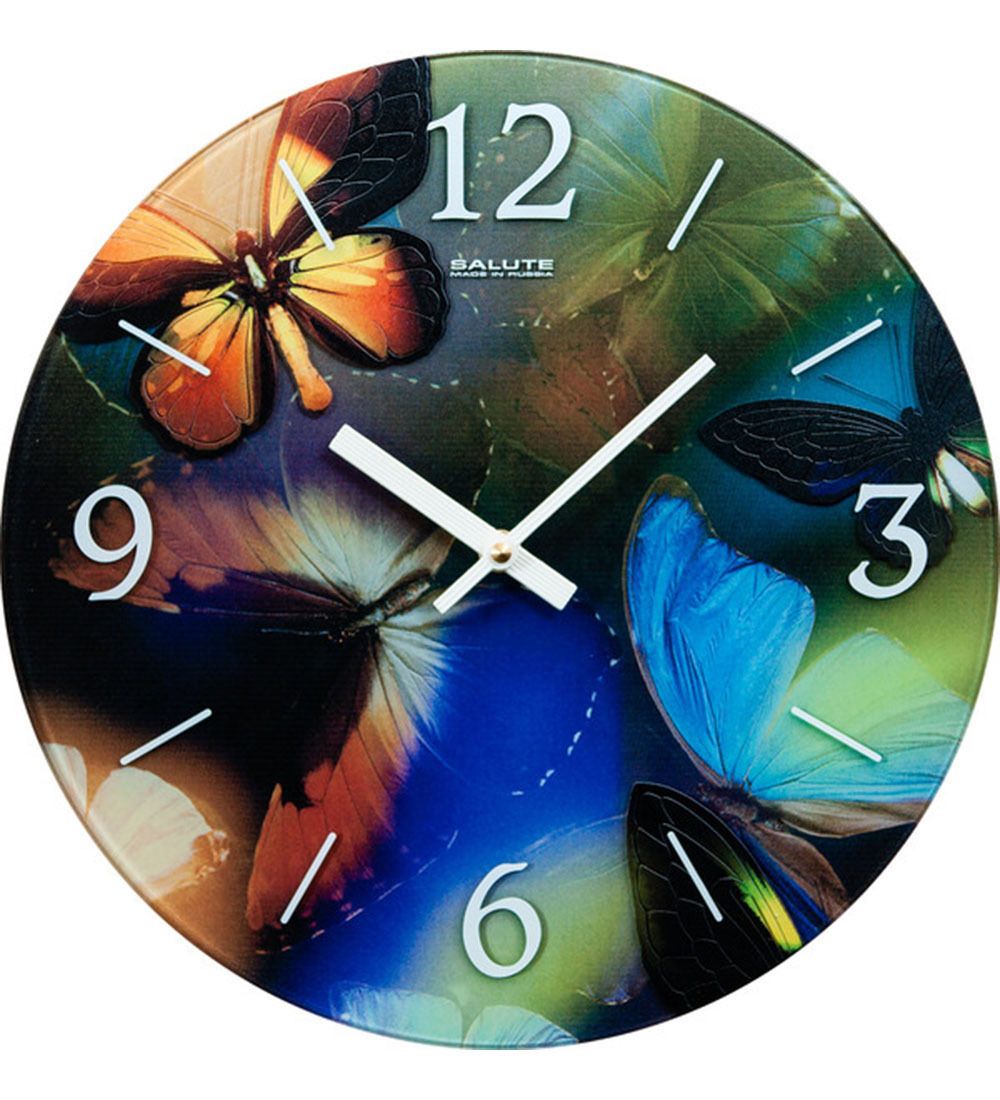 Салют SLT- 93 Часы настенные «BUTTERFLY»