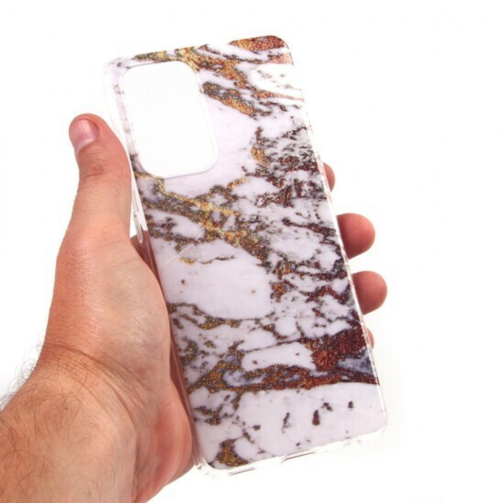 Чехол для Samsung Galaxy A52 5G Мрамор, ТПУ, 012726