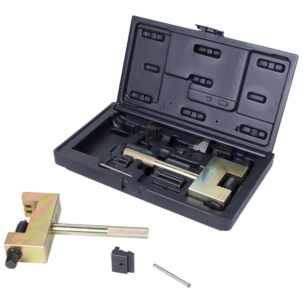 Набор для соединения и разъединения звеньев цепи ГРМ MB, кейс, 13 предметов МАСТАК 103-22013C