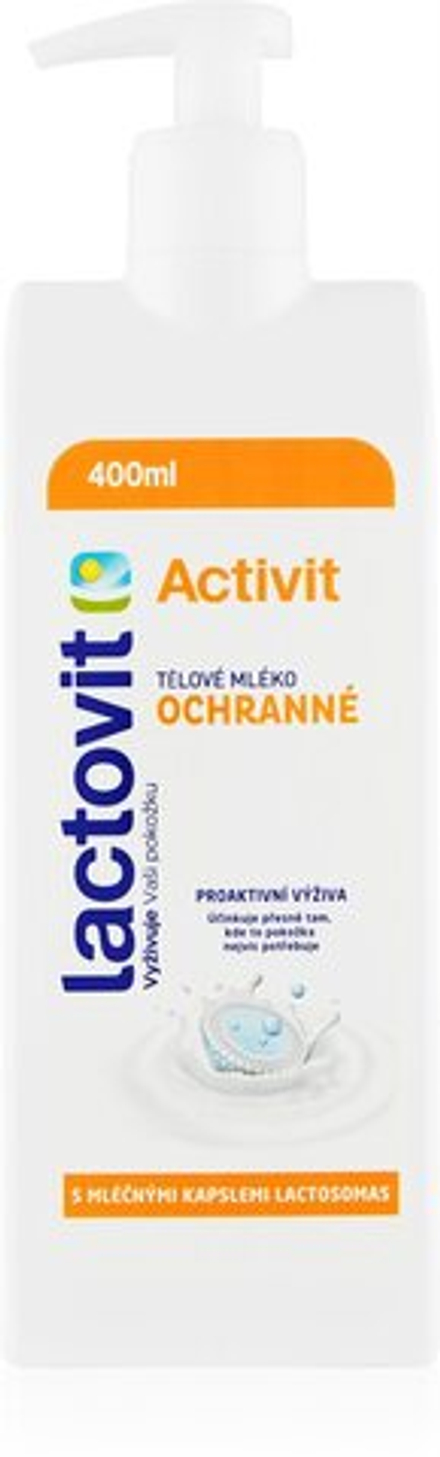 Lactovit Activit - молочко для тела для защиты кожи /  z pompką 400  ml  / GTIN 8411660650641