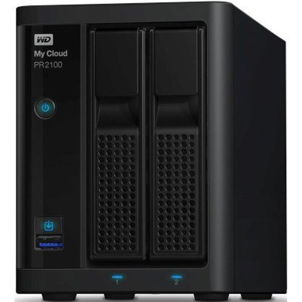 Сетевое хранилище WD MY Cloud Pro WDBVND0040JBK-EEUE