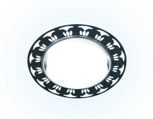 Встраиваемый точечный светильник со светодиодной лентой G433 WH/CLD  белый/матовый GX53+3W(LED COLD)