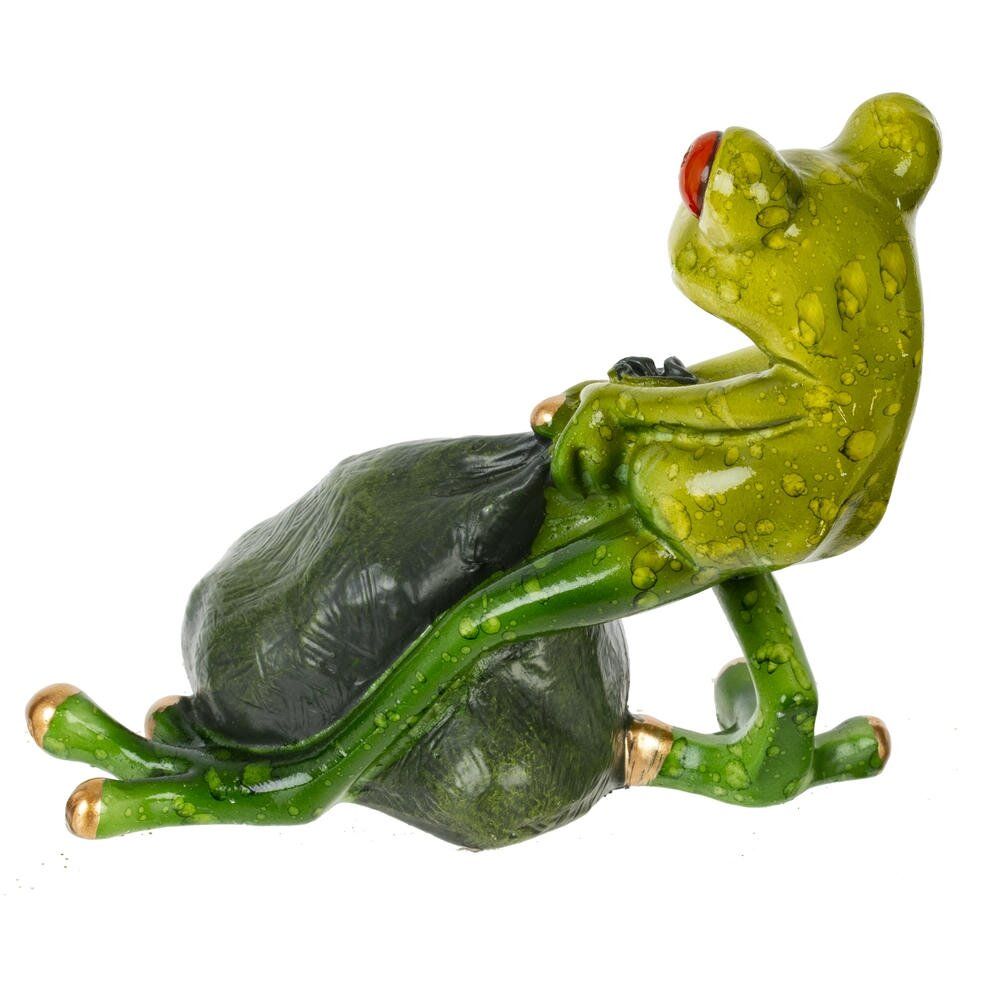 GAEM Фигурка декоративная "Лягушка", L11,8 W6 H10,5 см