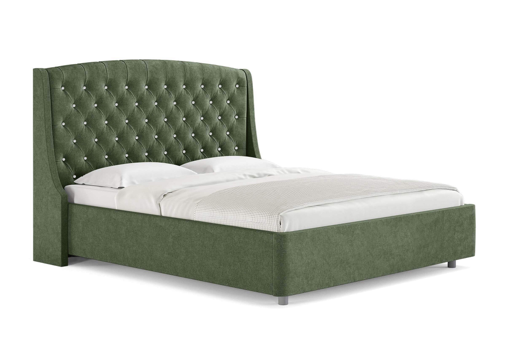 Кровать Diamant со стразами