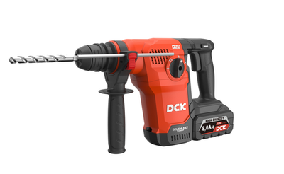 Перфоратор аккумуляторный бесщеточный DCK KRH20V-28, 18В. 3,6 дж, 2*6а/ч