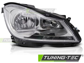 HEADLIGHT CHROME RIGHT SIDE TYC fits MERCEDES W204 11-14