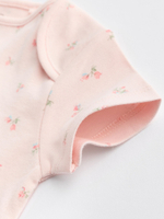 Боди с коротким рукавом для малышей Next K79-567, 5 шт., Белый, Розовый