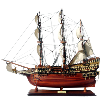 Van Der Heijden Модель парусника Golden Hind, Англия