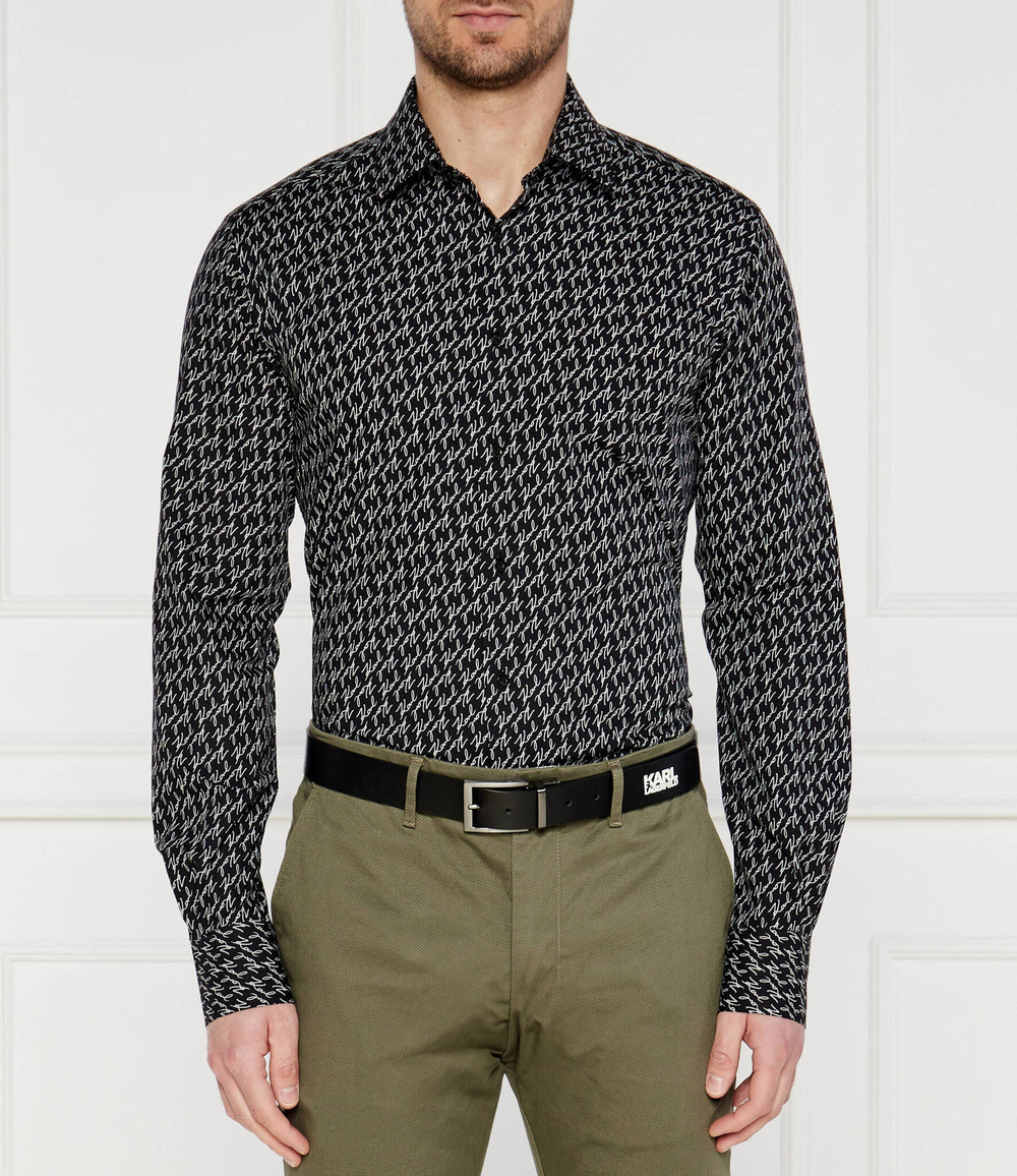 Рубашка Karl Lagerfeld - черный(605000 543678)