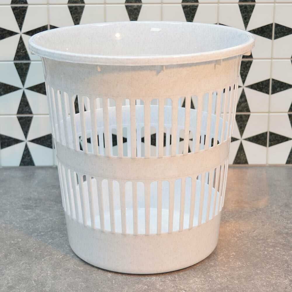 Корзина для мусора 11л, цвет мрамор