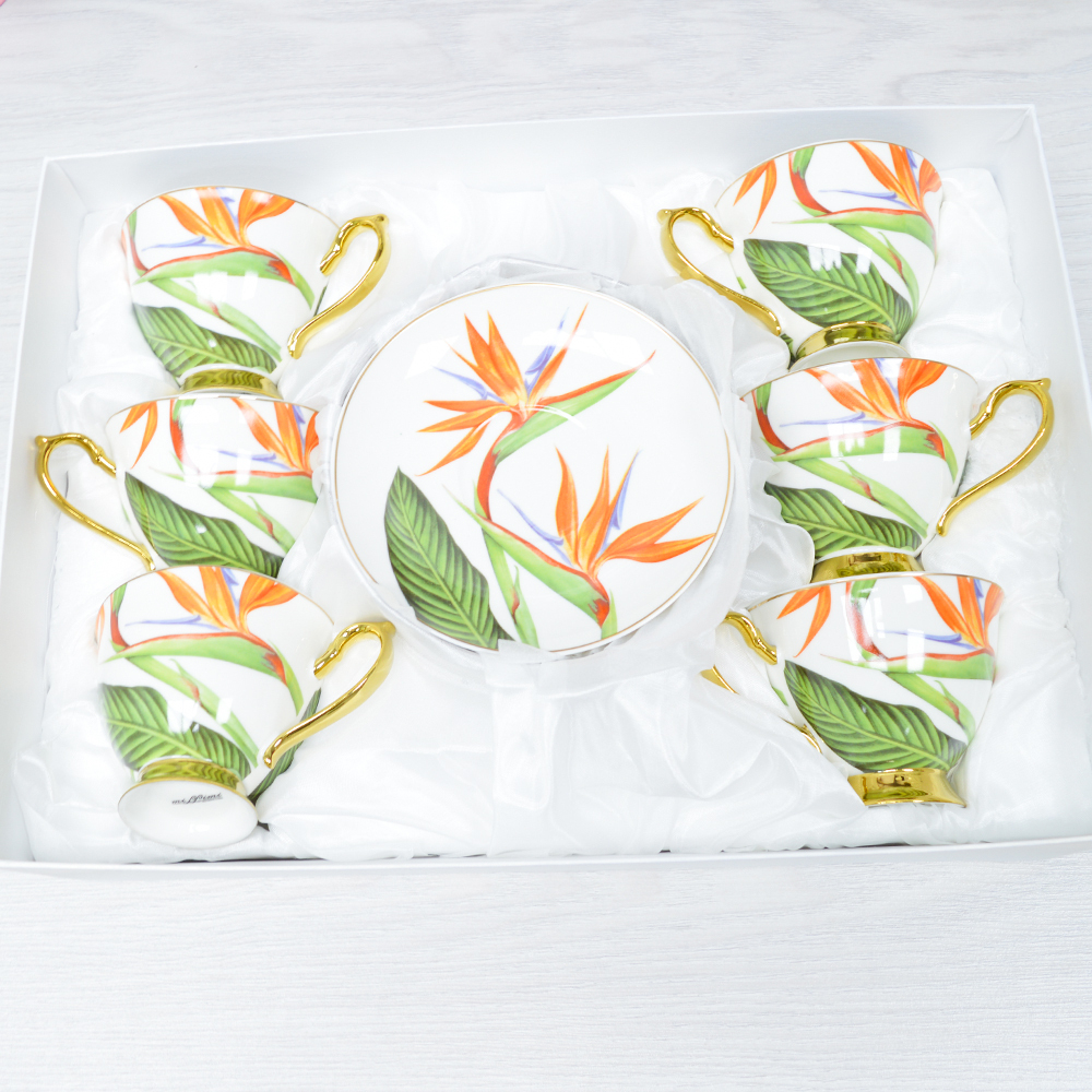 Чайный набор 12 предметов 220мл "Стрелиция"