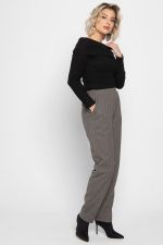 Брюки зауженные Диксон (коричневые) Б15008-8М LT Collection