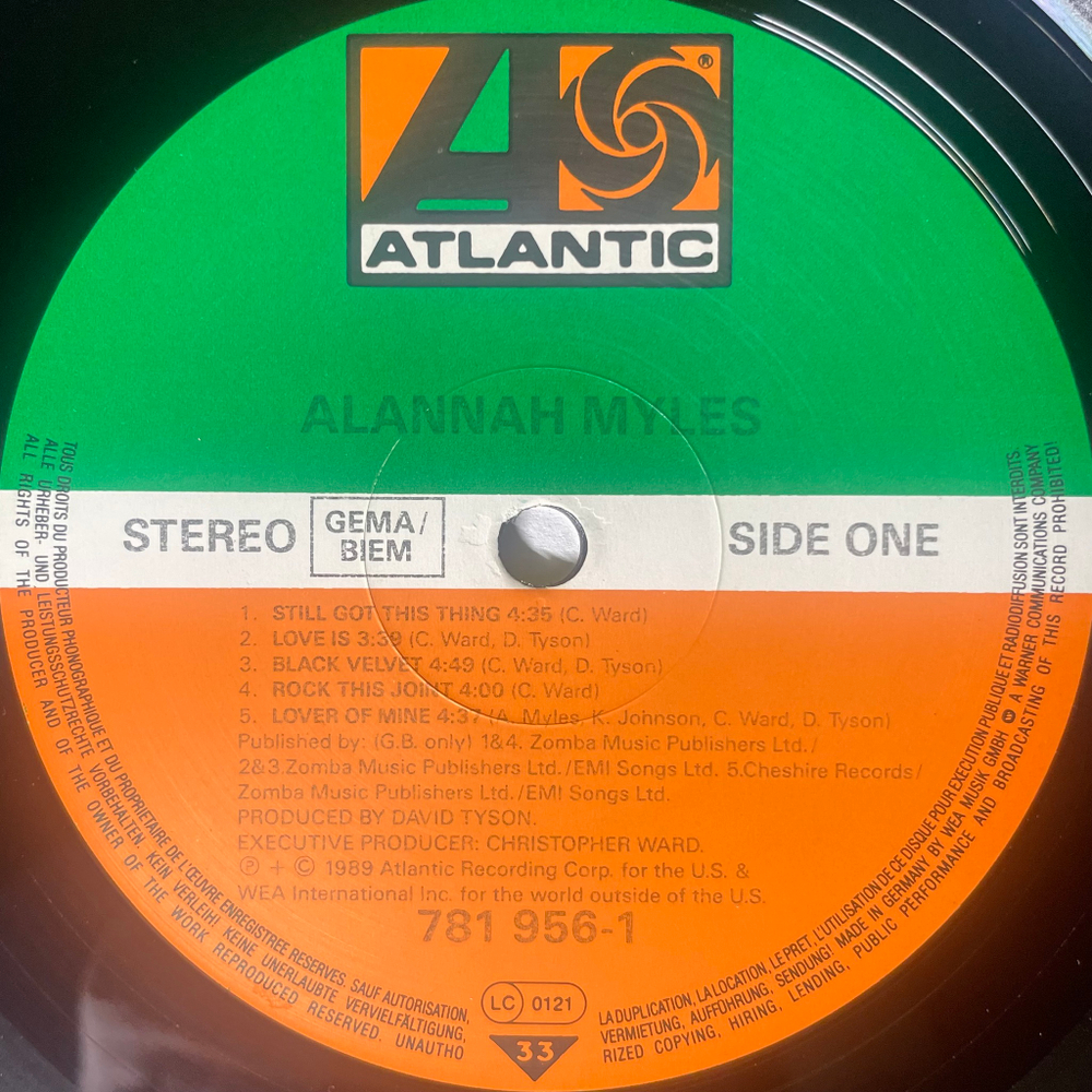 Alannah Myles (Германия 1989г.)