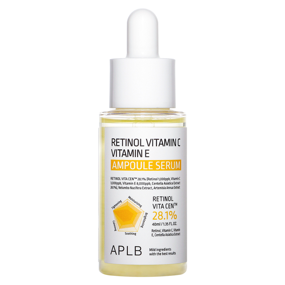 APLB Retinol Vitamin C Vitamin E Ampoule Serum сыворотка с ретинолом и витаминами С и Е