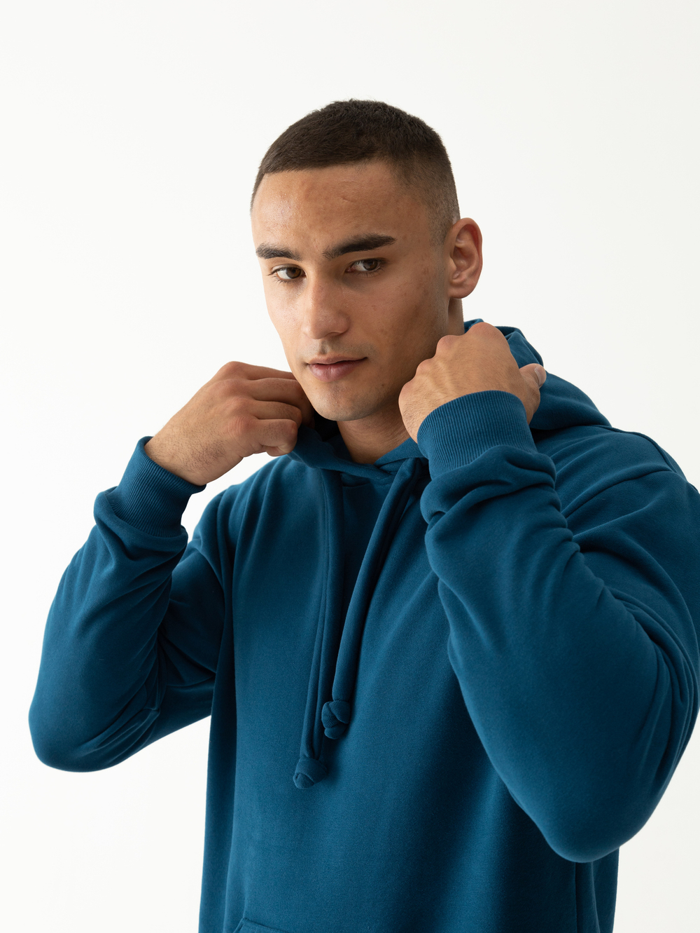 Костюм мужской спортивный (без начеса). Петроль