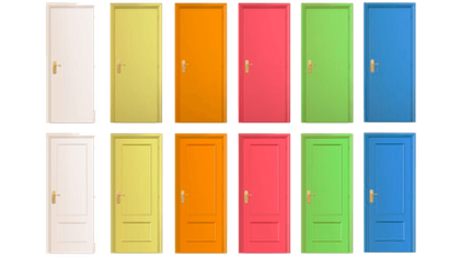 Купить Какого цвета выбрать межкомнатные двери?
