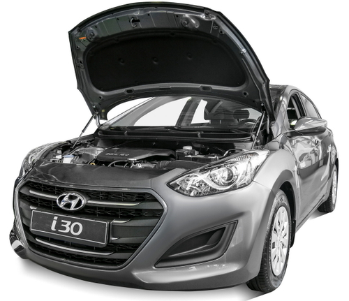 Газовые упоры капота АвтоУпор для Hyundai i30 II 2011-2017, 2 шт., UHYI30012