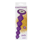 Анальная цепочка 17,7см с кристаллом Lola Games Emotions Buddy Purple 1400-03lola