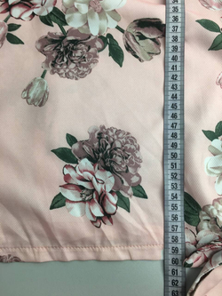 Блузка Deniza розовая с цветами 46 размер, новая