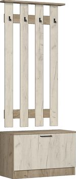 Машенька Прихожая вешалка с тумбой