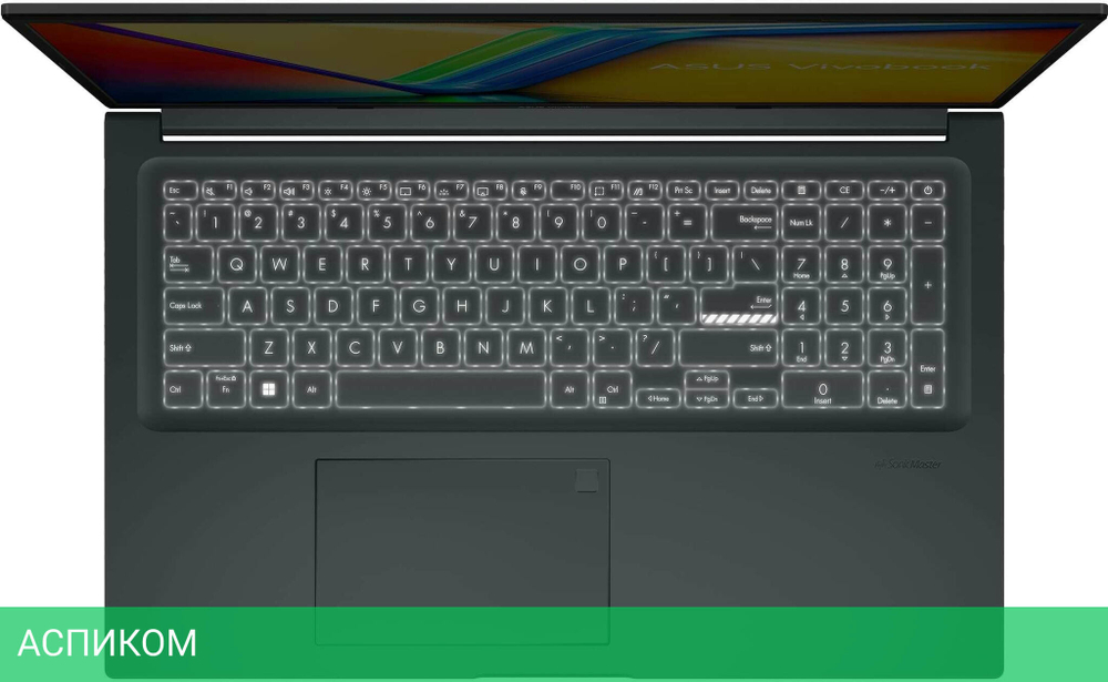 Ноутбук ASUS Vivobook 17X M3704YA-AU161 Cool Silver (90NB1191-M006W0)
