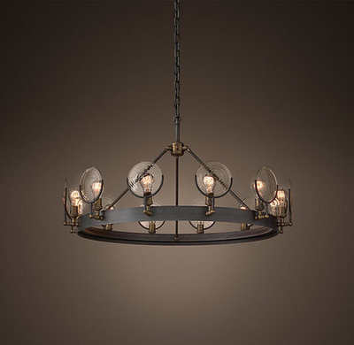люстра Gaslight Lens Chandelier 8
