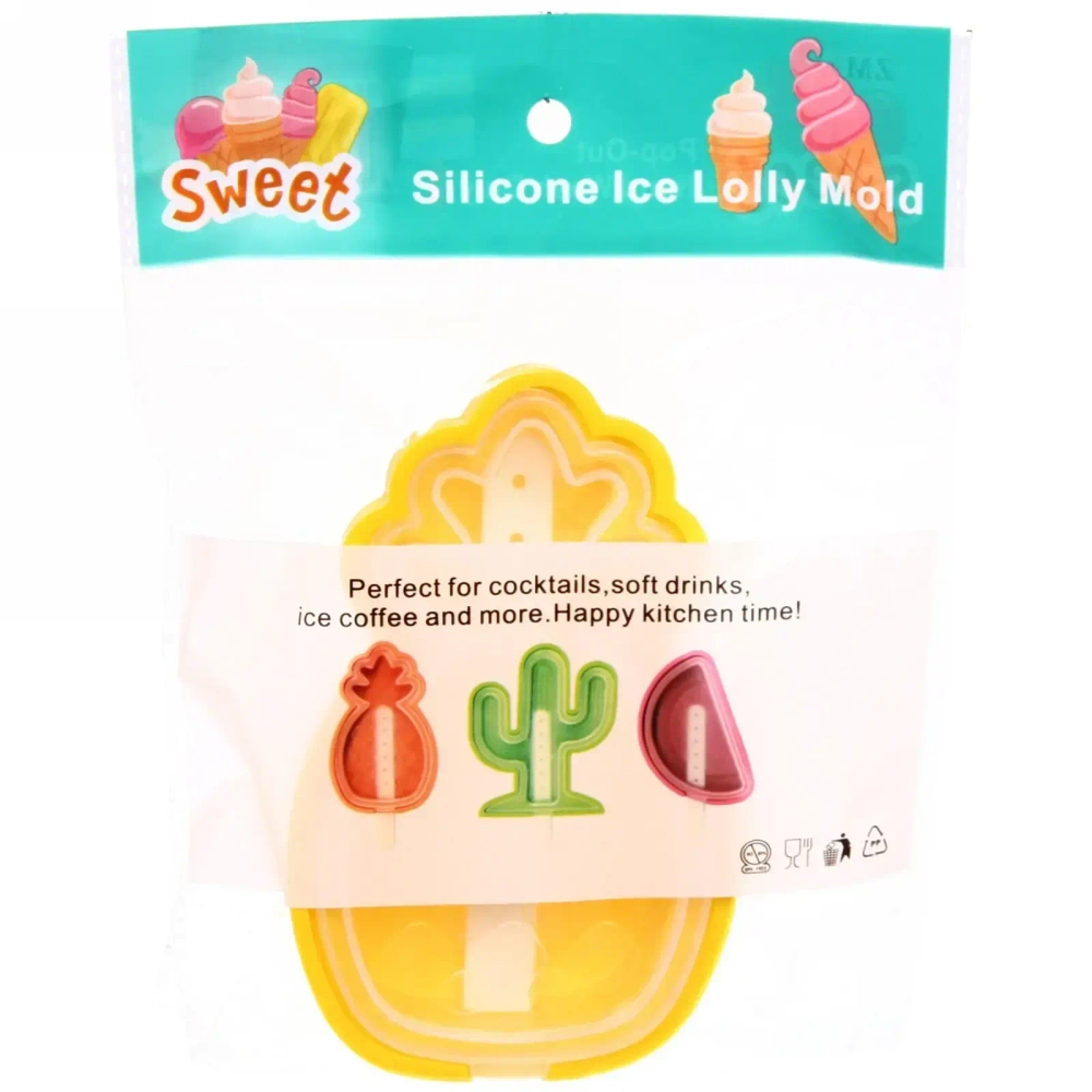 Форма для приготовления мороженого «Ананас» 13*9см