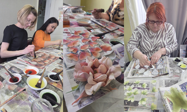 Очные мастер-классы Silk Blossom каждую субботу в Москве