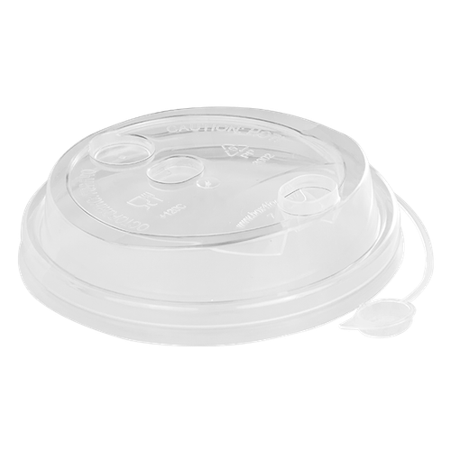 Крышка с питейником закрыв носик d-80 (1000шт) Прозрачная (ВЗЛП)