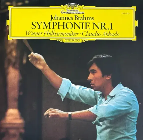 Johannes Brahms, Wiener Philharmoniker, Claudio Abbado – Symphonie Nr. 1 LP
