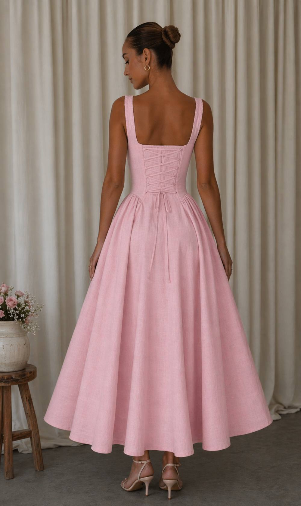 Платье летнее "Лён"