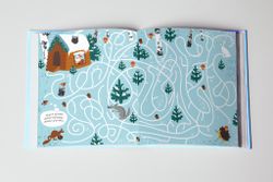 Книжка-раскраска "Зимние Каникулы"