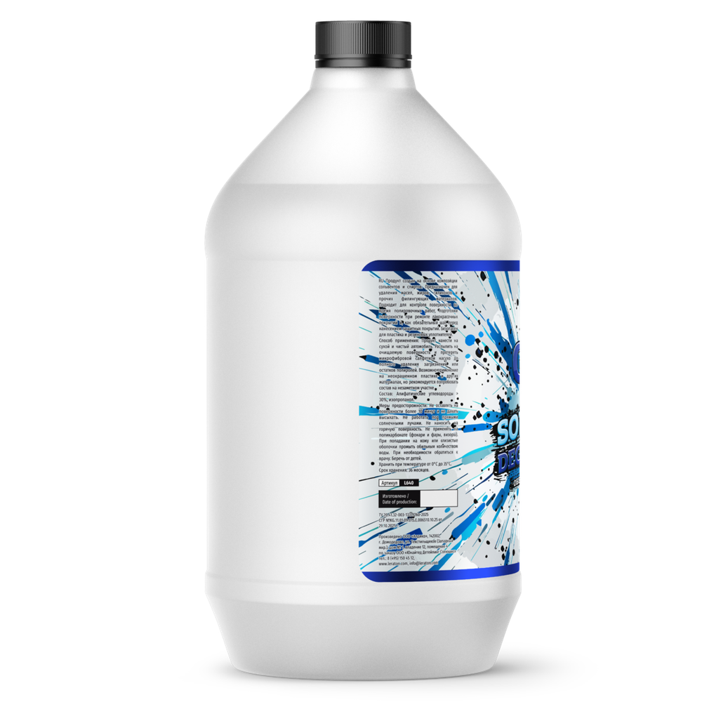 LERATON G8S Обезжириватель антисиликон для авто на сольвентной основе 3,8л.