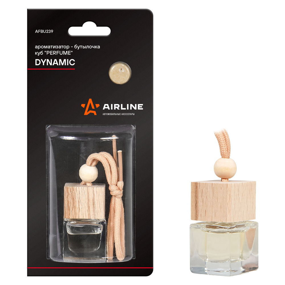 Ароматизатор на зеркало Airline Perfume бутылочка dynamic AFBU239