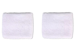 Теннисные напульсники Roland Garros Embroidered Logo Duo - White