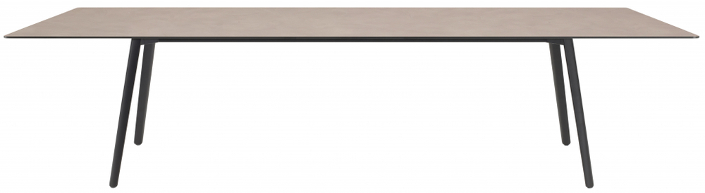 Стол ламинированный Scab Design Squid, черный, тортора шпатель