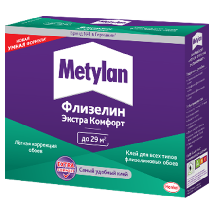 Клей для обоев Метилан 3000295 Флизелин Экстра Комфорт 200 гр.