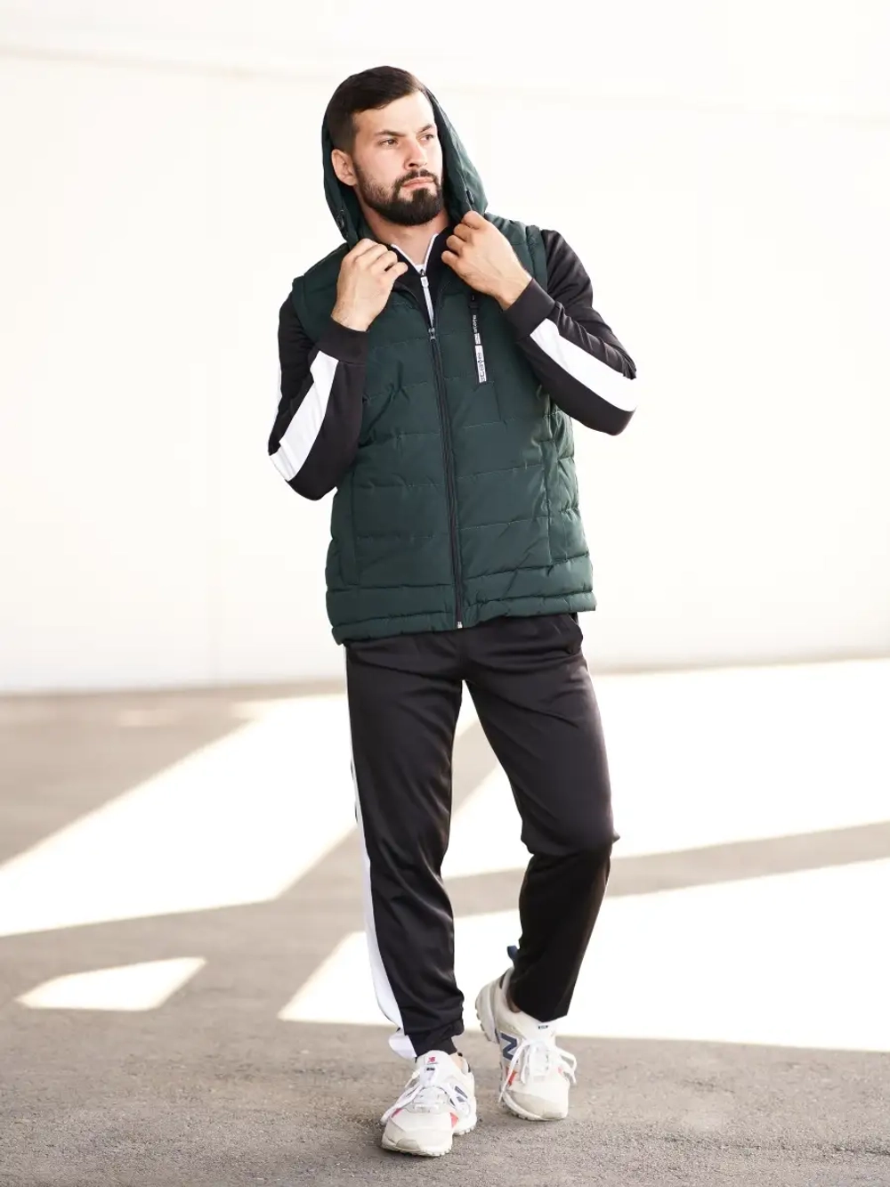 Жилет мужской/демисезонный/алга/alga